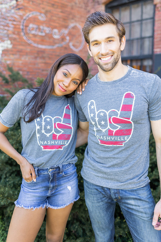 Acid Wash Nashville Hard Rock Tee -