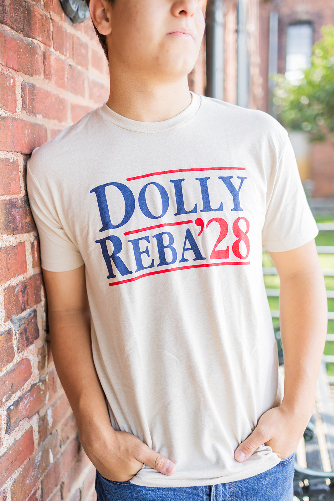 Dolly Reba 2028 Soft Style Natural Tee