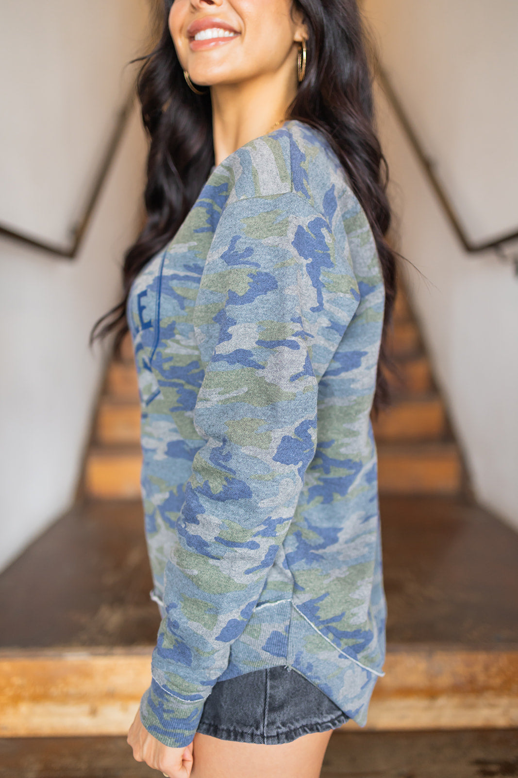 Ladies Weekend Fleece Nashville Vintage Camo -