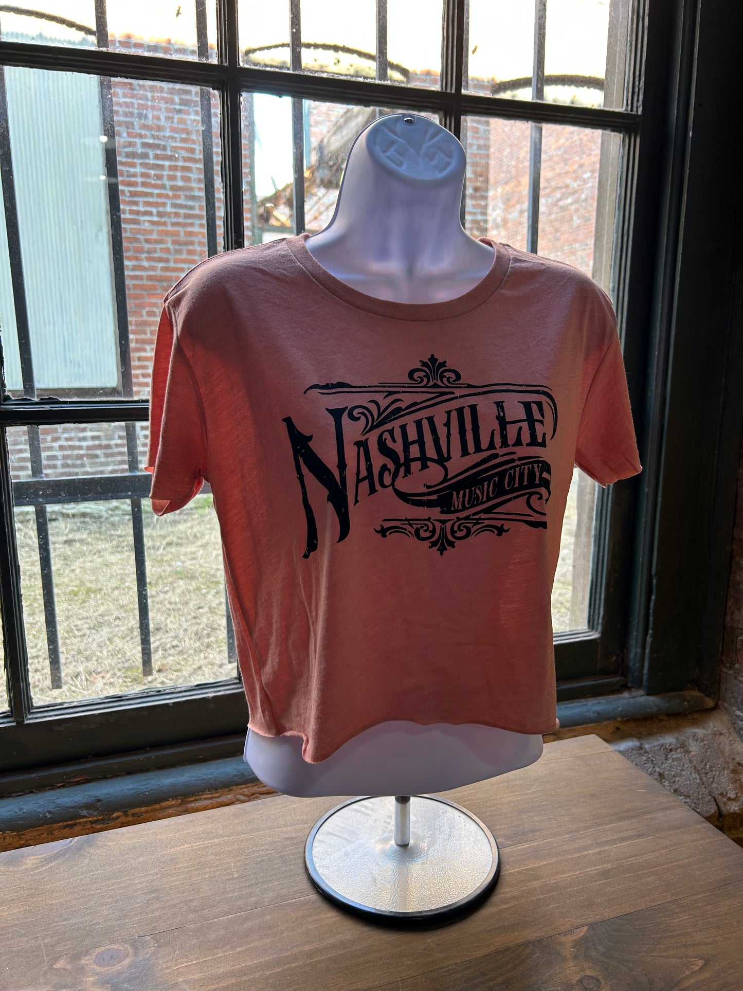 Nashville DECO Coral Crop Top -