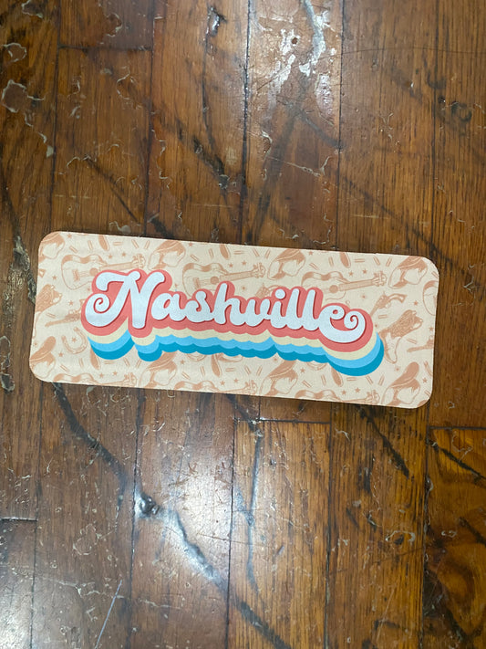 Nashville Brown Retro Plate Slap Coolie
