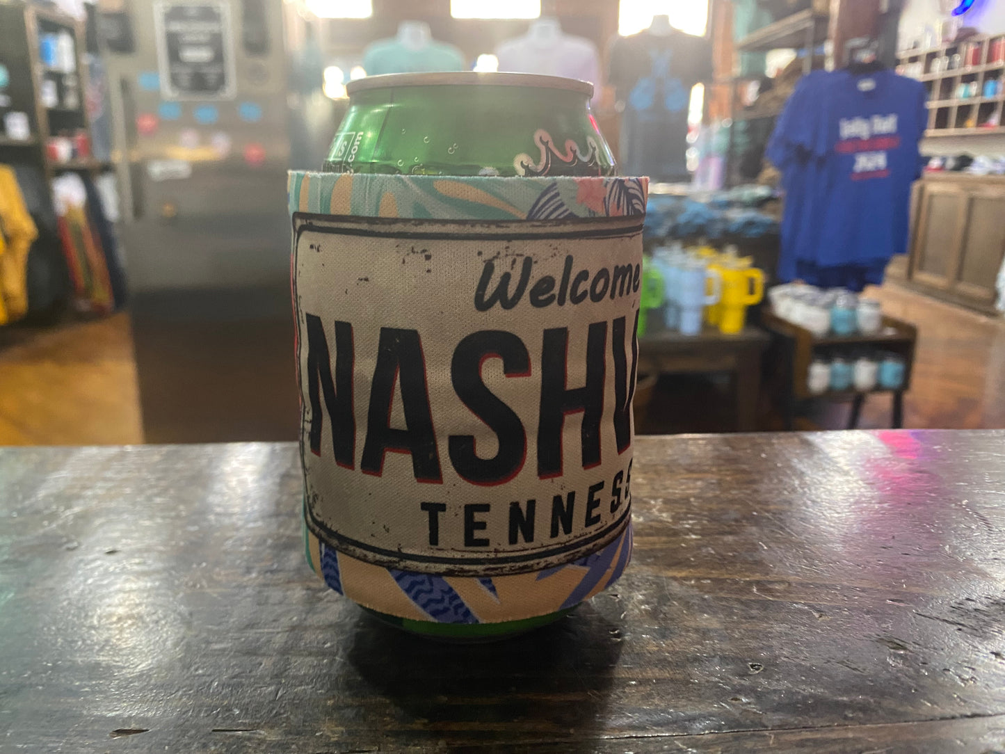 Nashville License Plate Slap Coolie