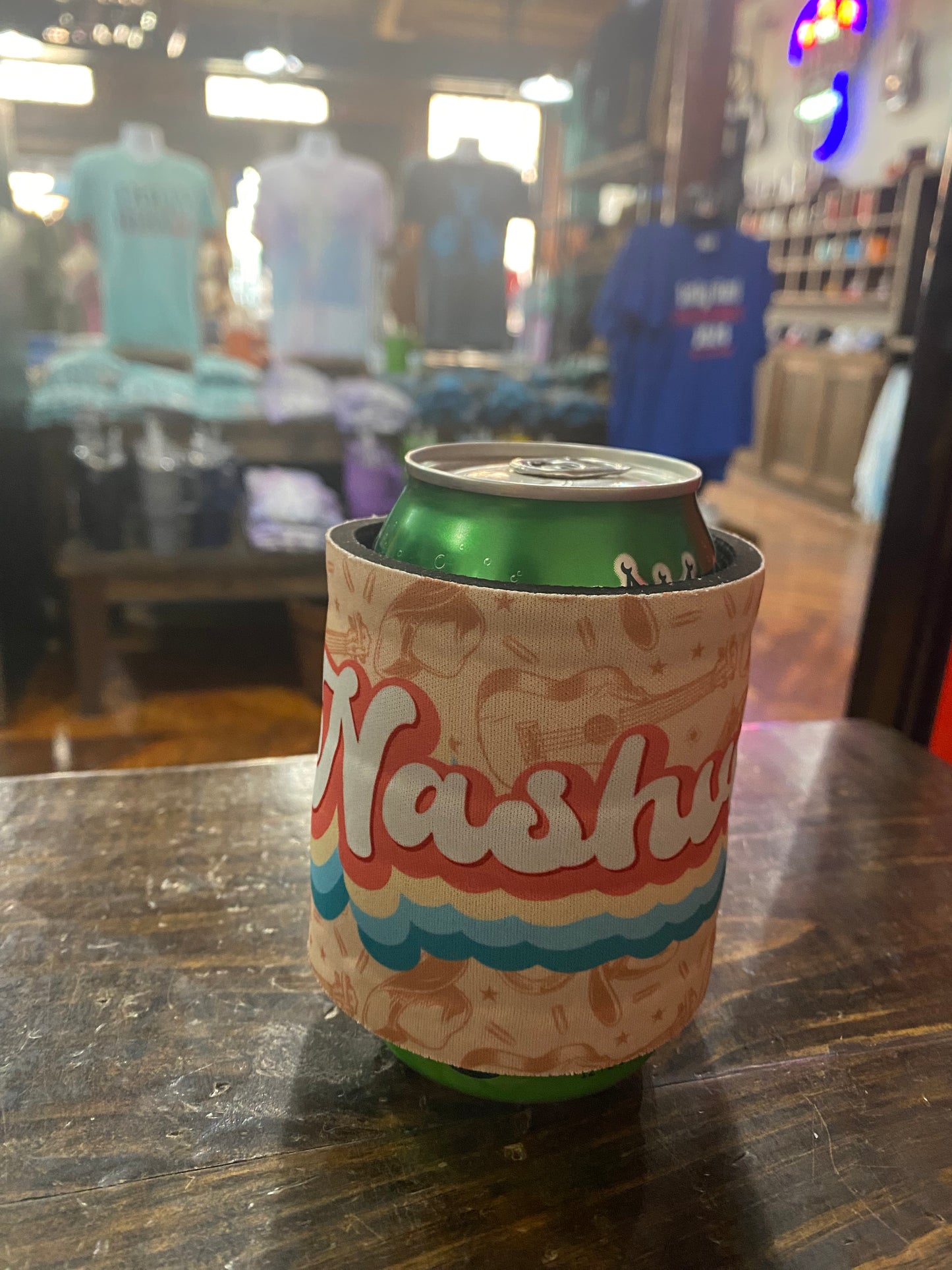 Nashville Brown Retro Plate Slap Coolie