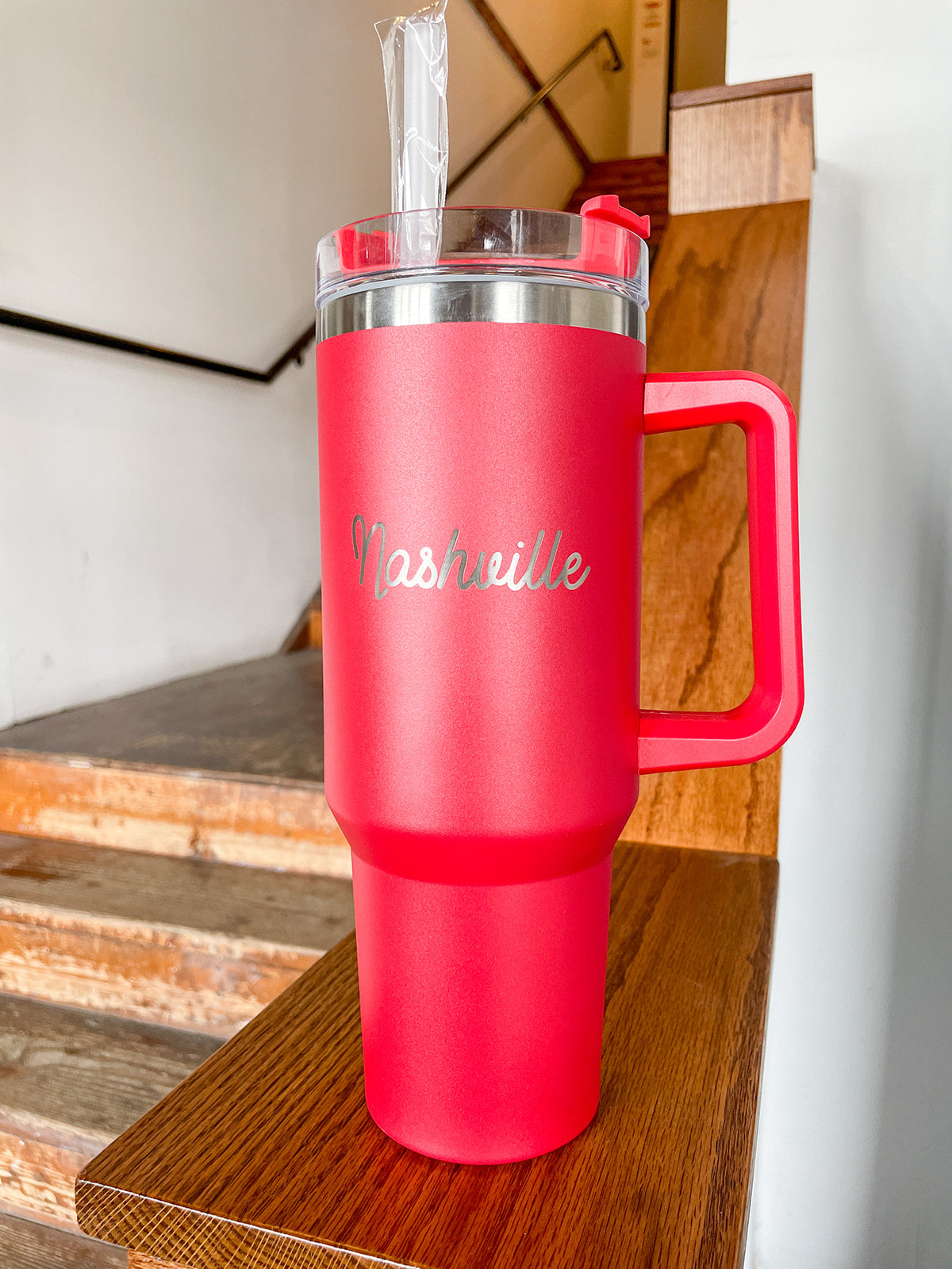 40oz Premium Handle Tumbler