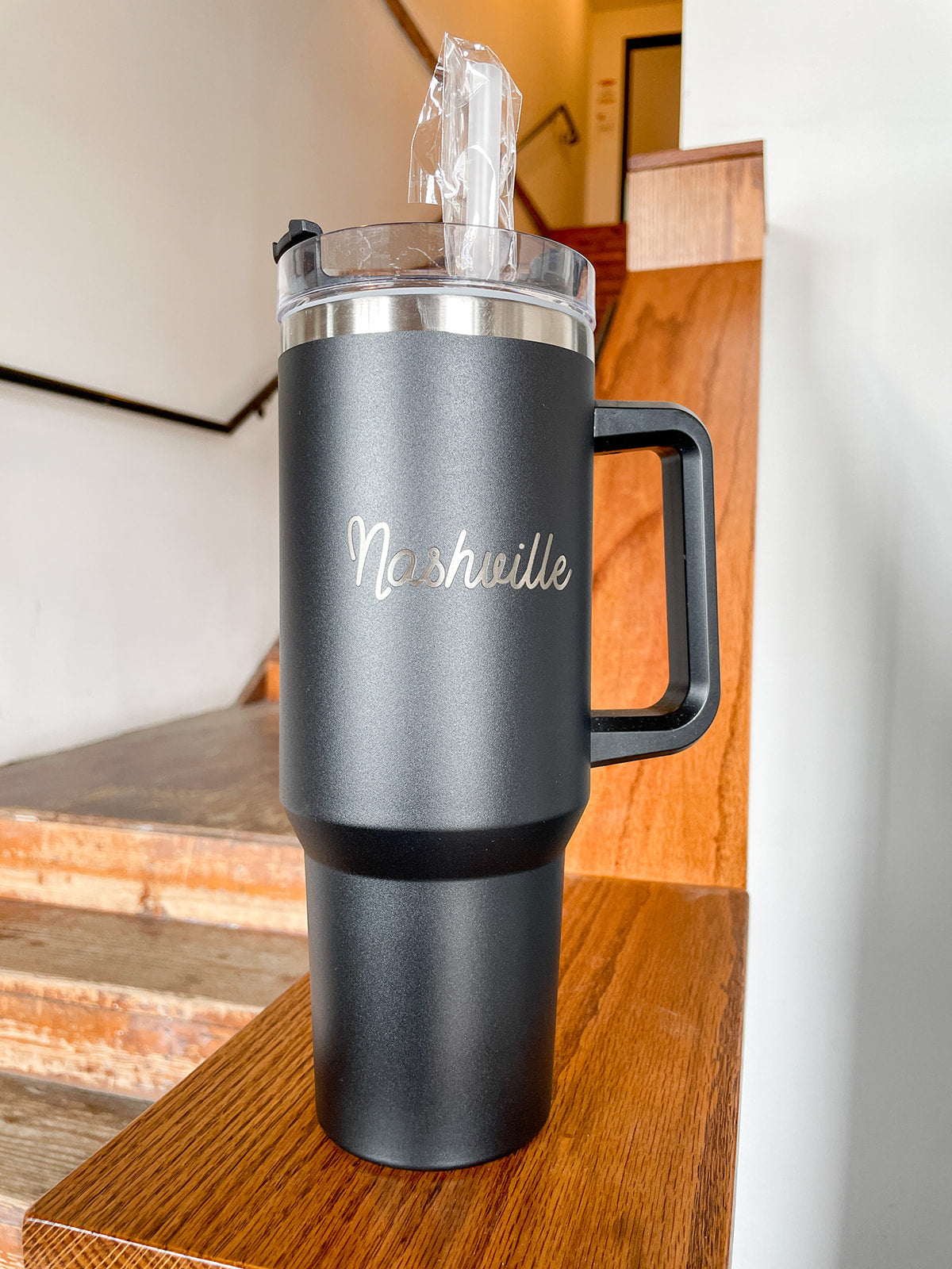 40oz Premium Handle Tumbler