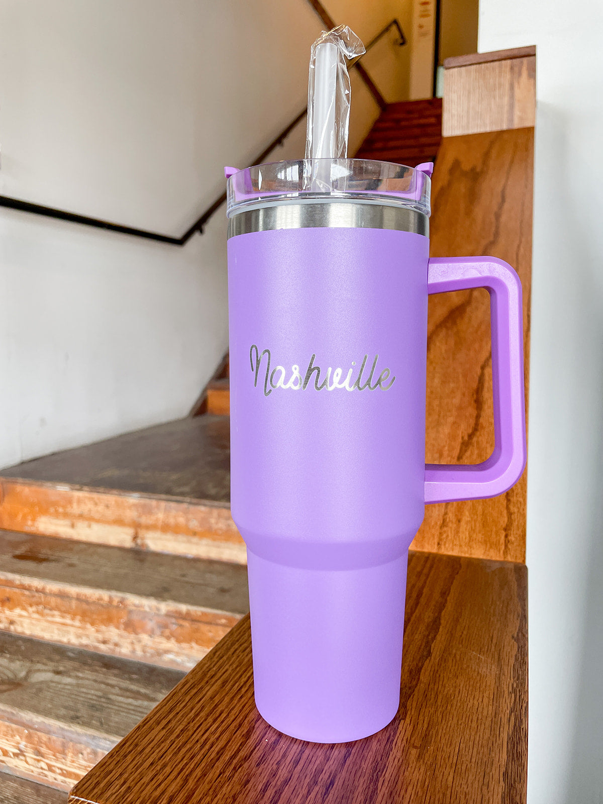 40oz Premium Handle Tumbler