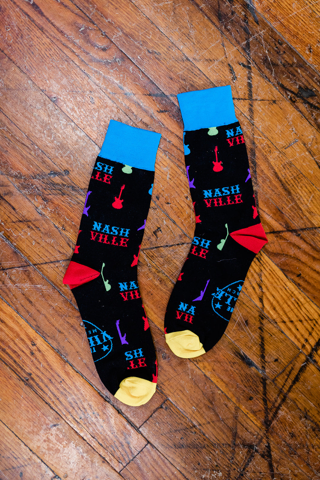 Adult Nashville Guitar Socks