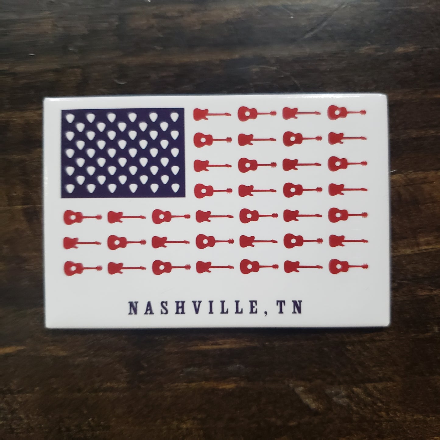 Music City Flag Magnet