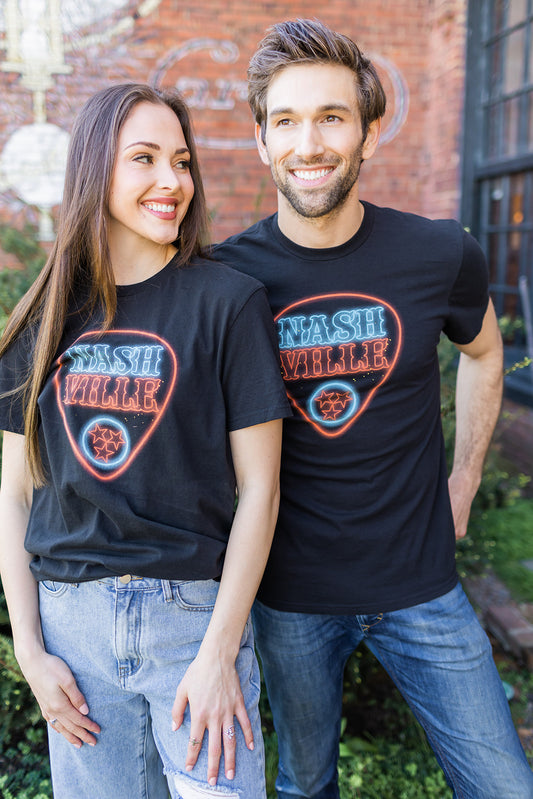 Nashville Neon Pick Tee Soft -
