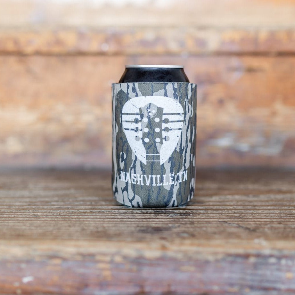 Green Nashville Camo Guitar Coolie