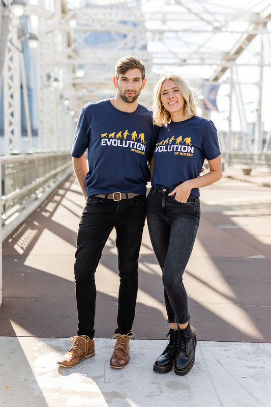 Evolution of Hockey (Nashville) - Softstyle Tee