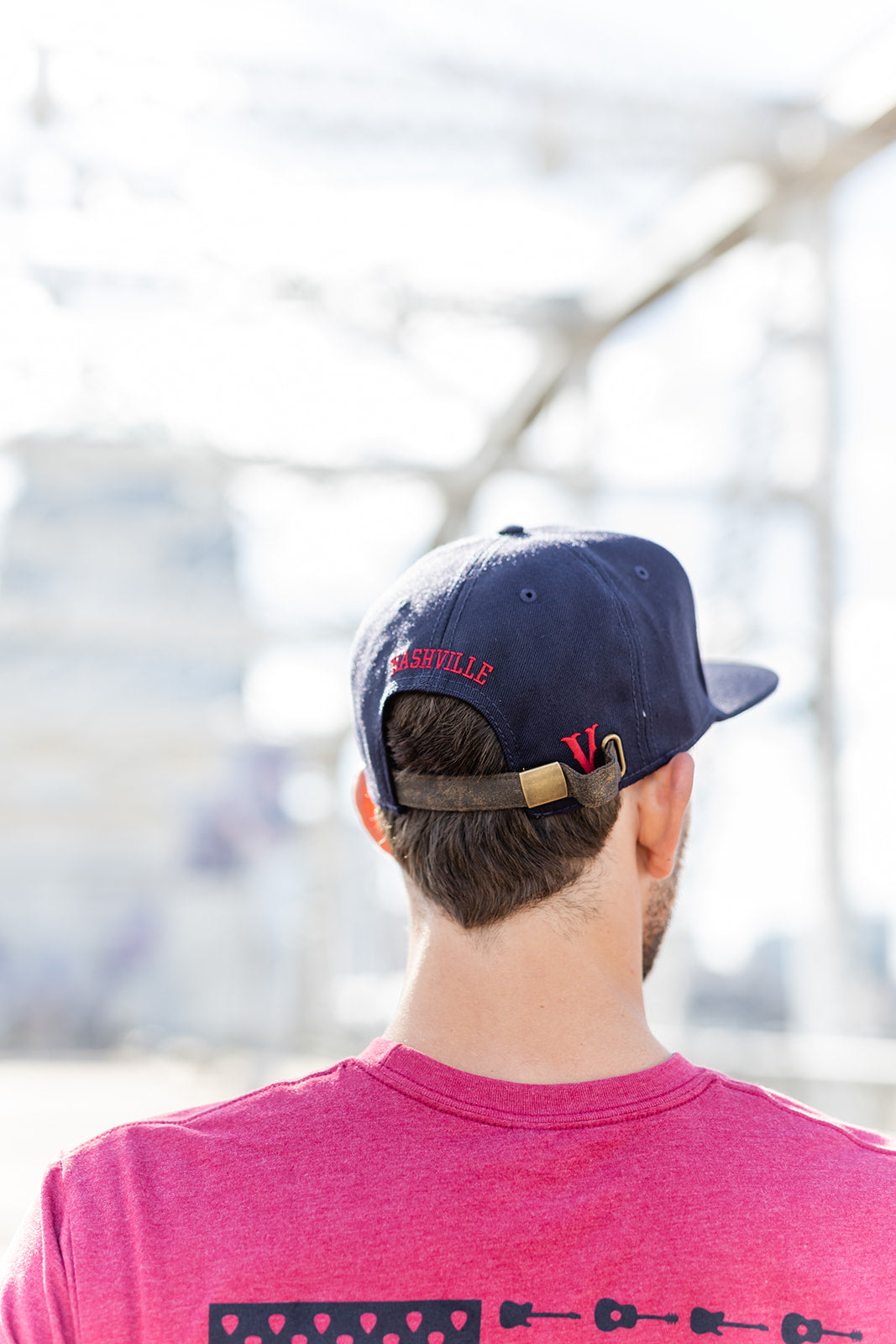 Tri-Star Guitar Flat Bill Wool Blend Hat*