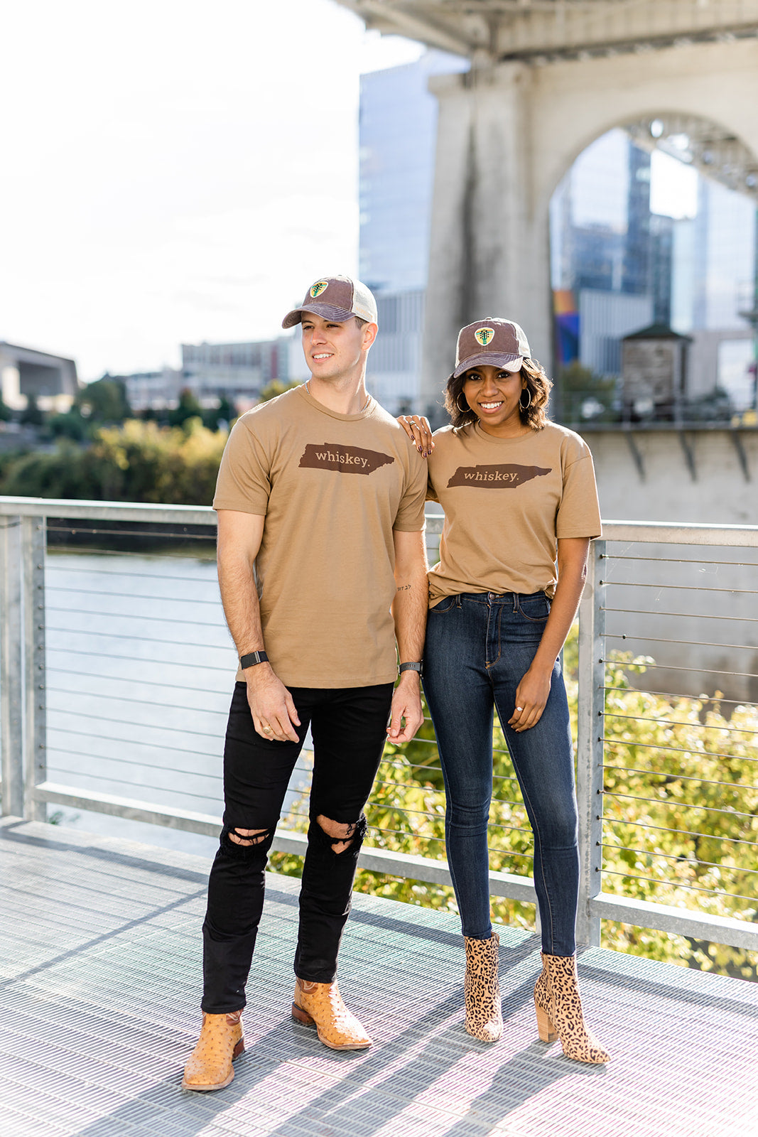 Vintage Guitar Patch Unstructured Snapback Brown