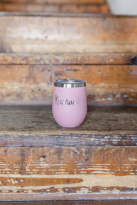 12 oz. Nashville Foil Imprint Thermal Tumbler Matte