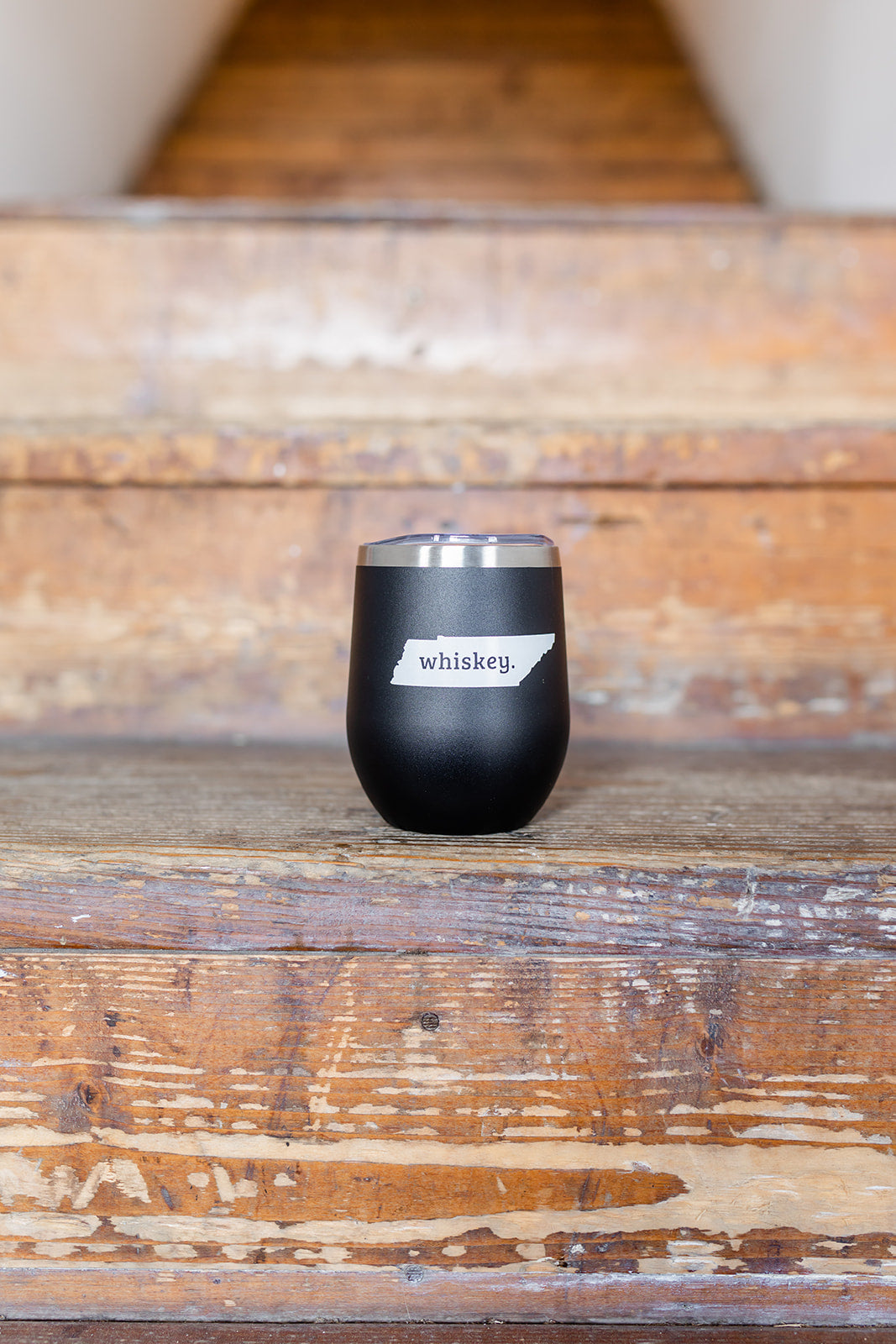 12 oz. State of Whiskey Thermal Tumbler Black