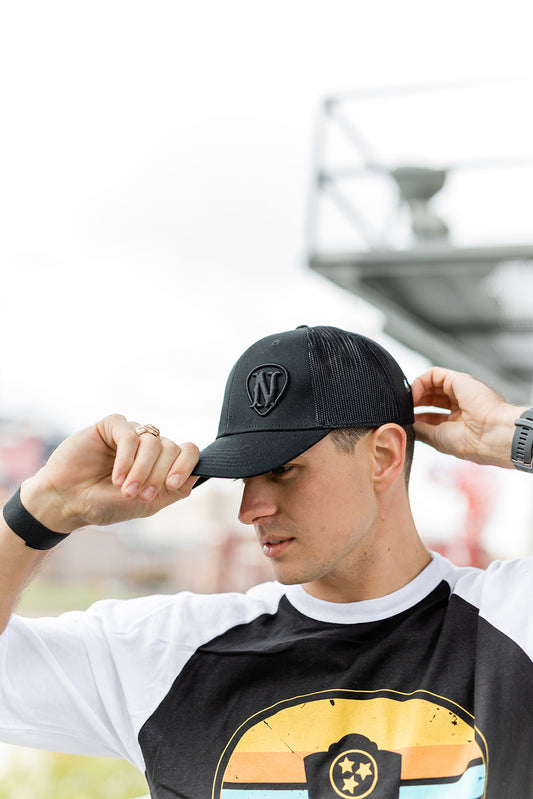 Nashville Shield Structured Mesh Snapback