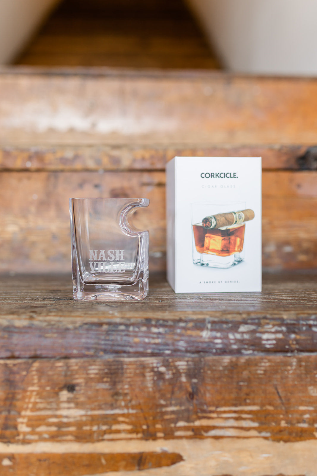 Corkcicle Cigar Glass - Nashville