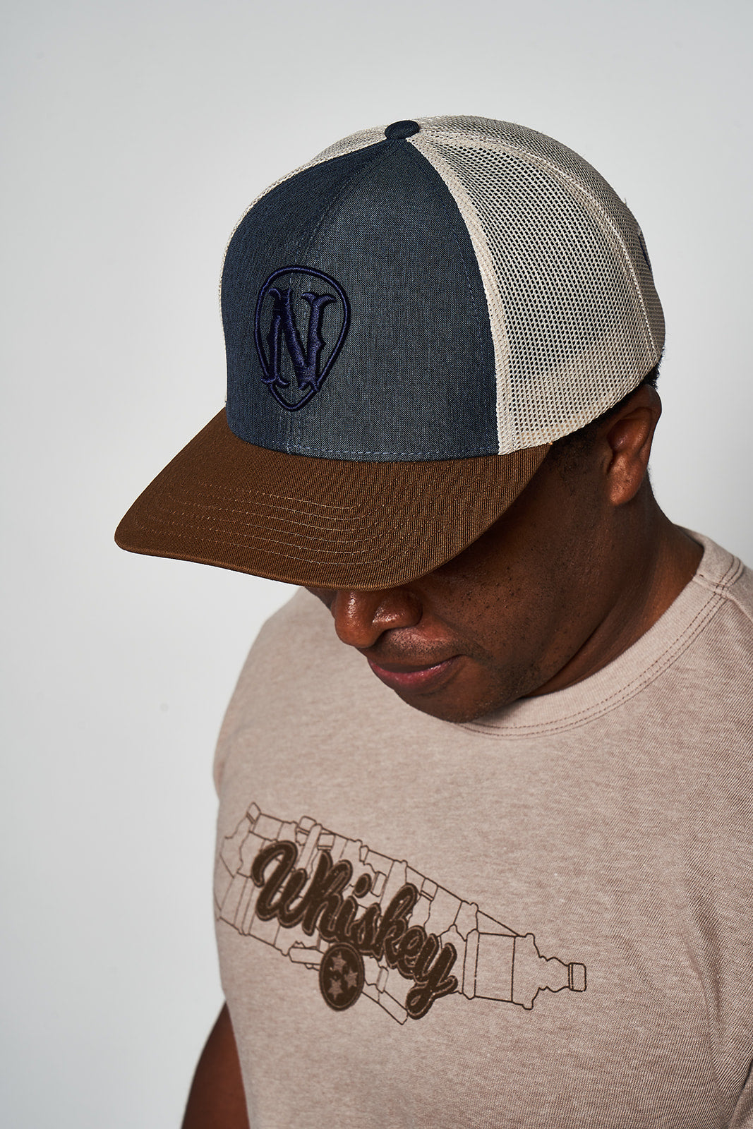 Nashville Shield Structured Mesh Snapback