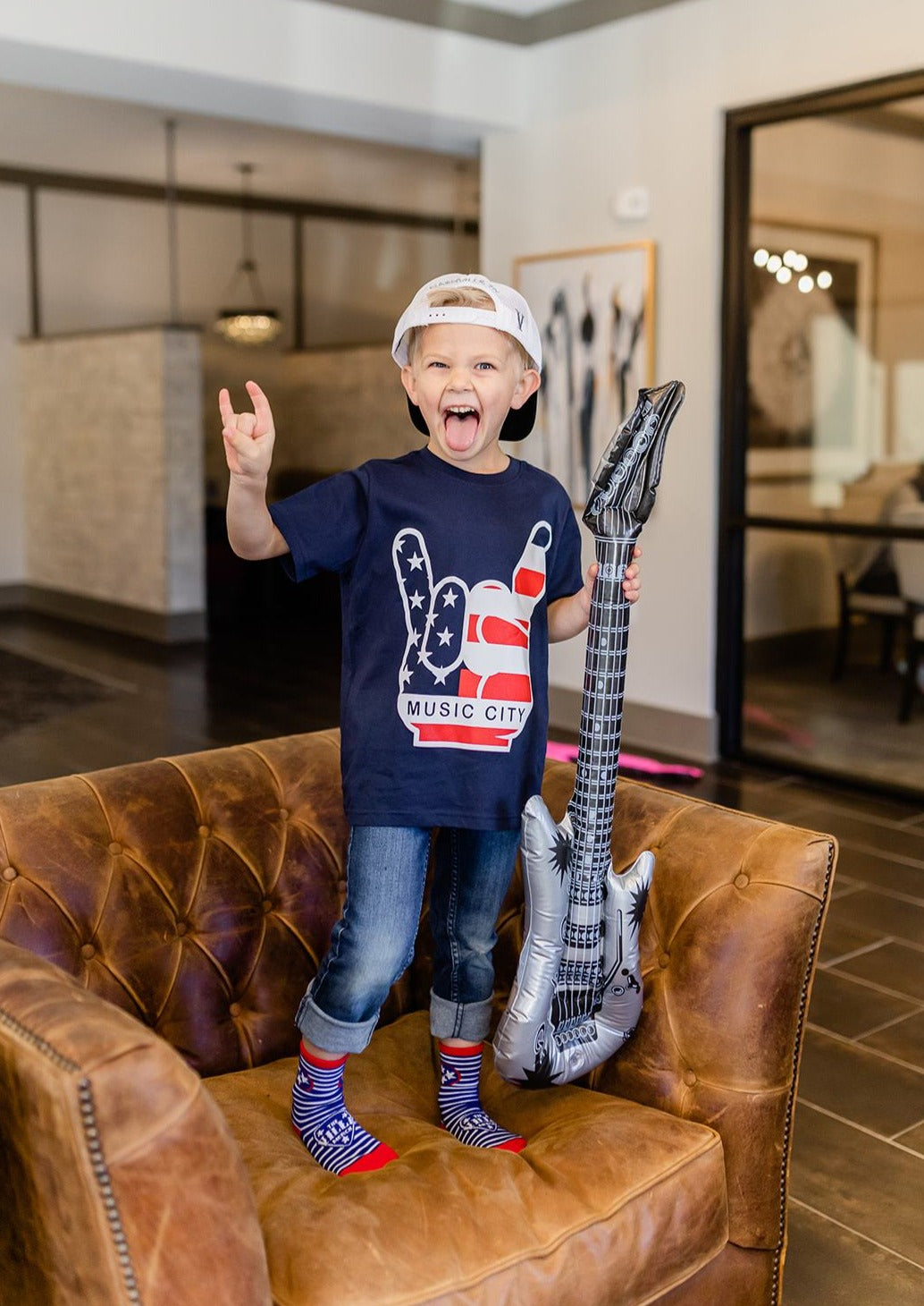 Music City Hard Rock Toddler Premium TEE