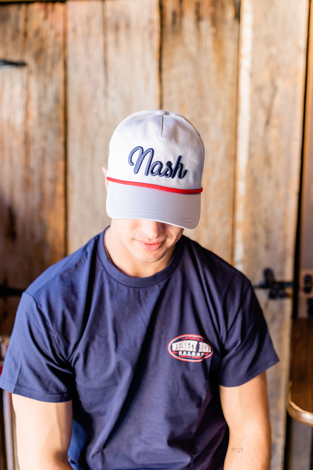 Nash Retro Rope Snapback - Light Blue