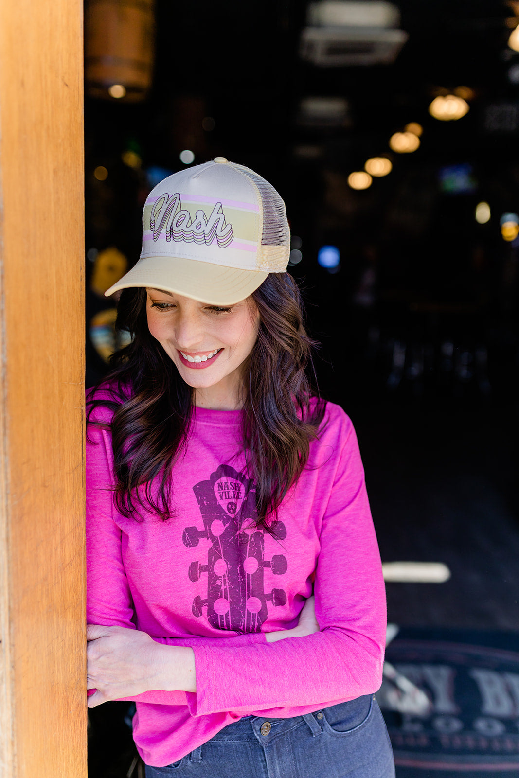 Yellow Nash Retro Trucker Hat