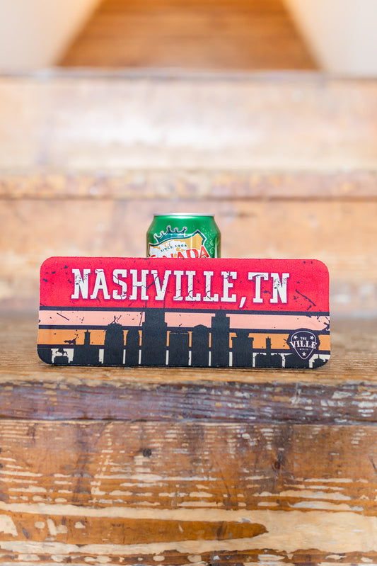 Nashville Skyline Full Color Slap Coolie