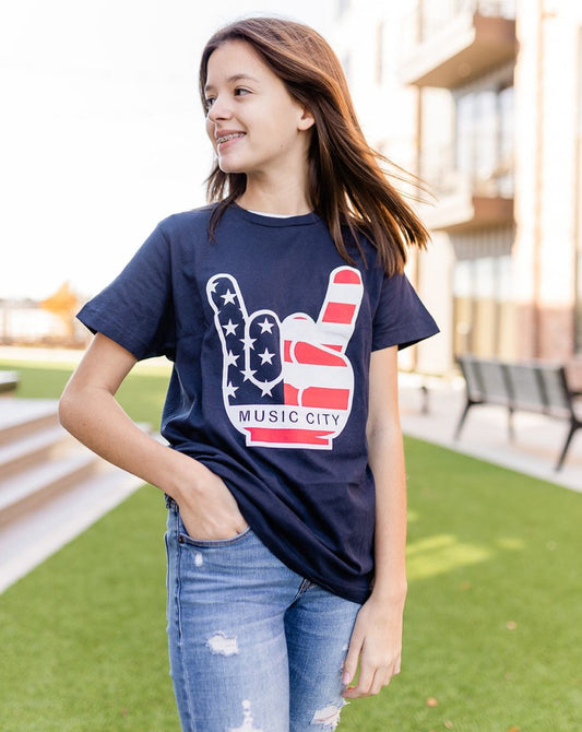 Music City Hard Rock Youth Premium TEE