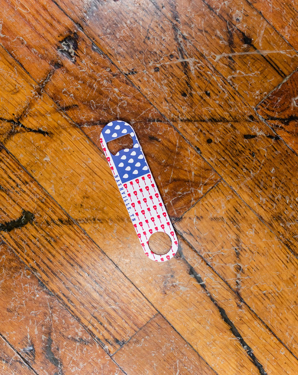 Music City Flag Bottle Opener