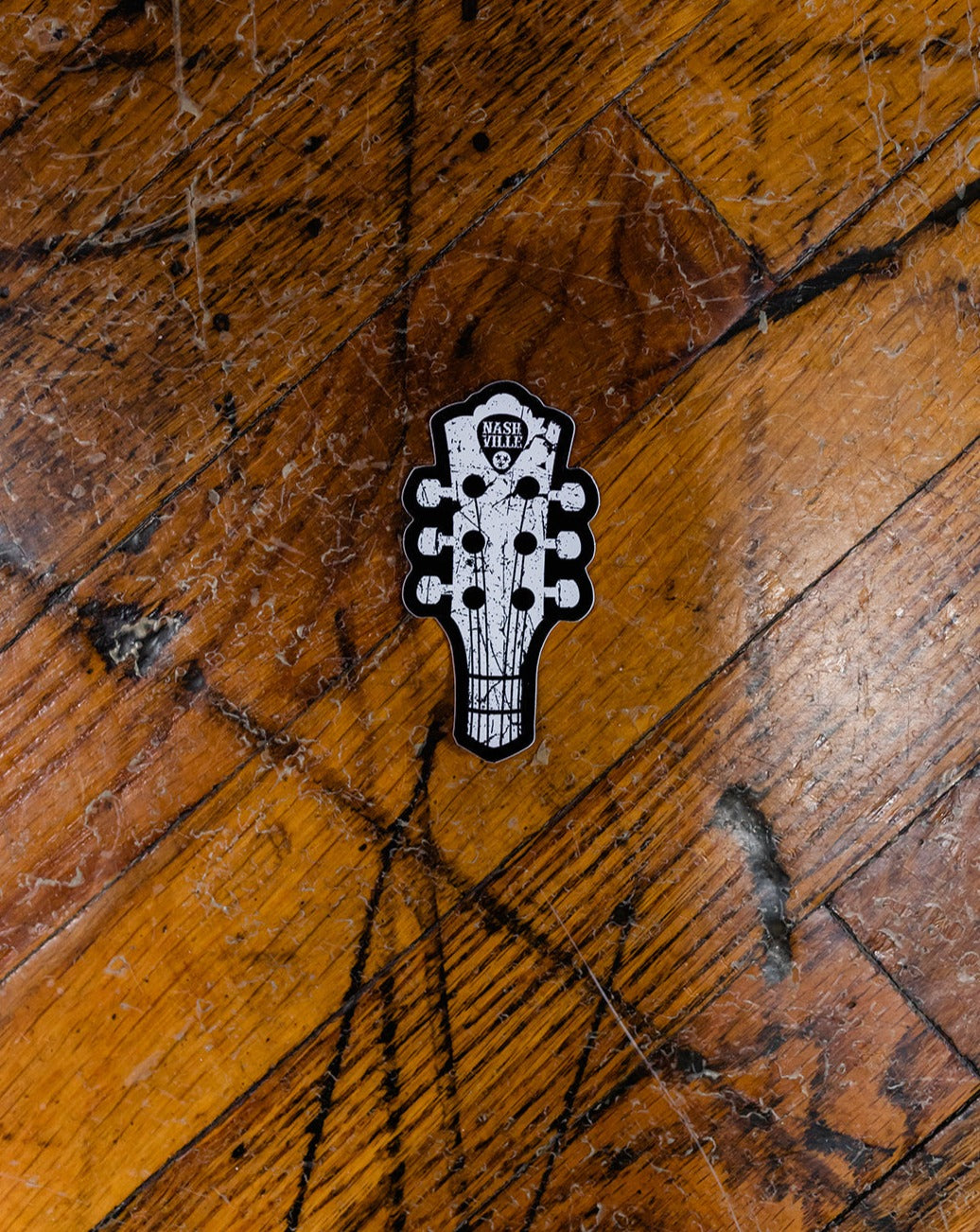 Nashville Guitar Decal