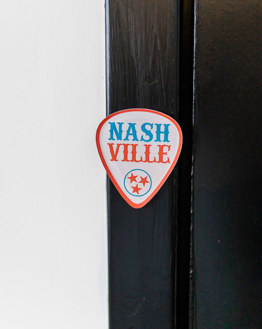 Acrylic Magnet Nashville Stacked American Pick
