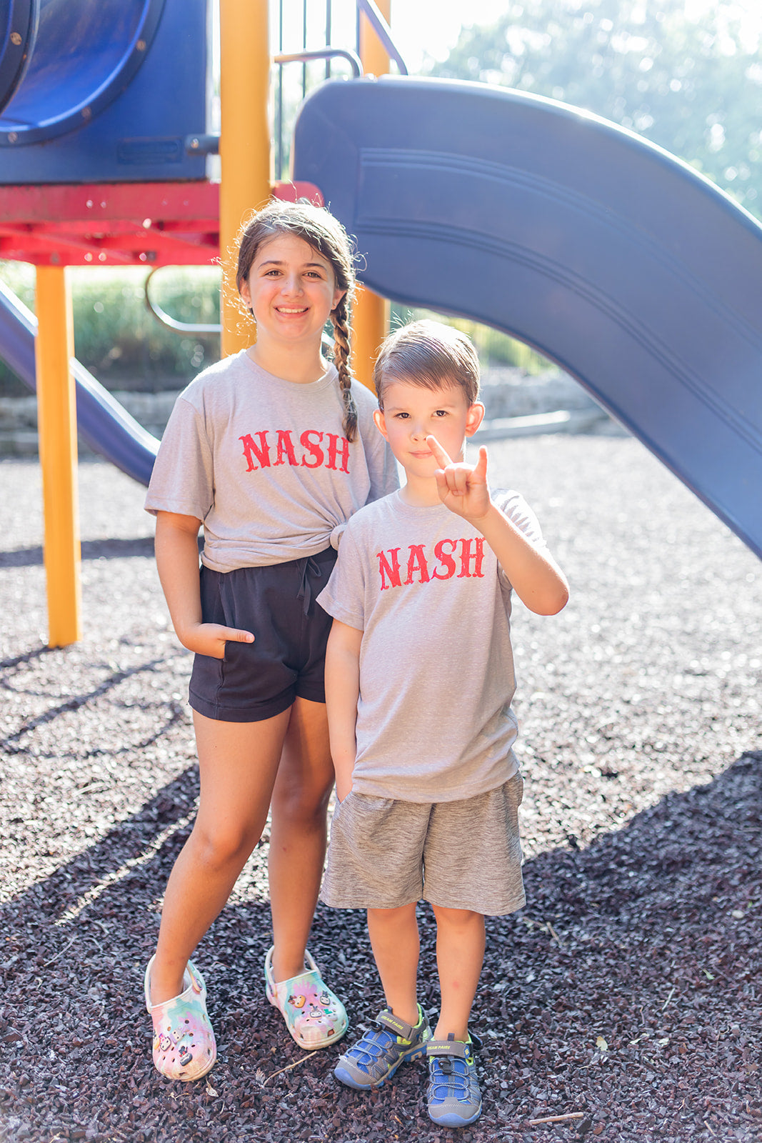 Nash Melange Youth Tee