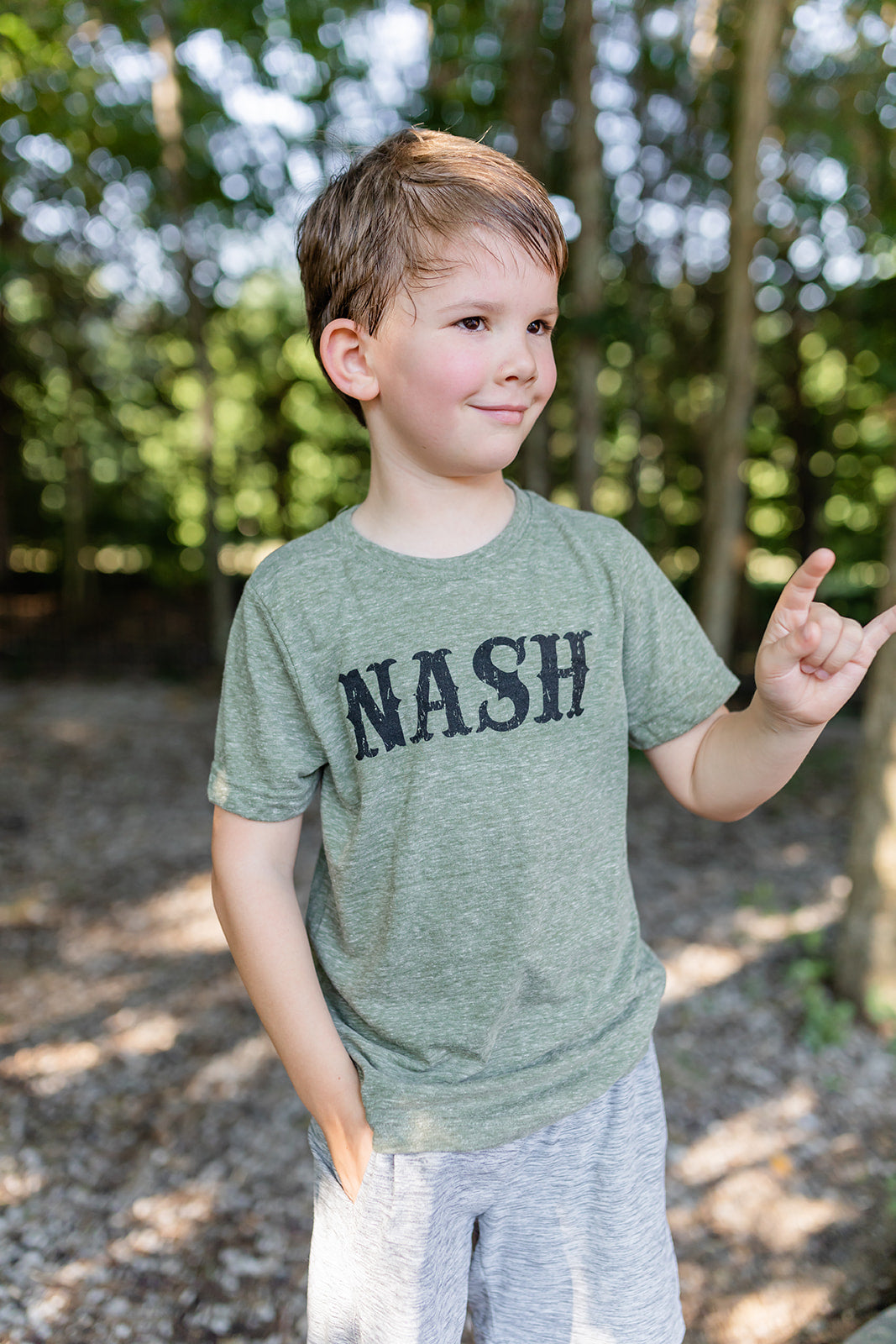 Nash Melange Youth Tee