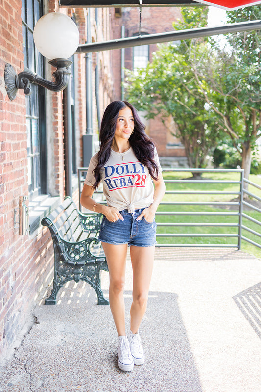 Dolly Reba 2028 Soft Style Natural Tee