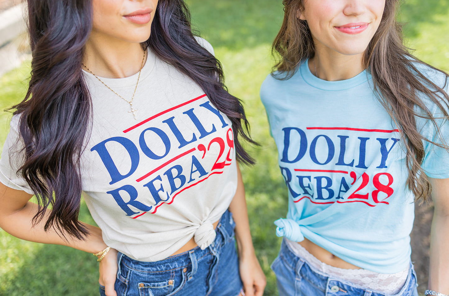 Dolly Reba 2028 Election Blue Tee