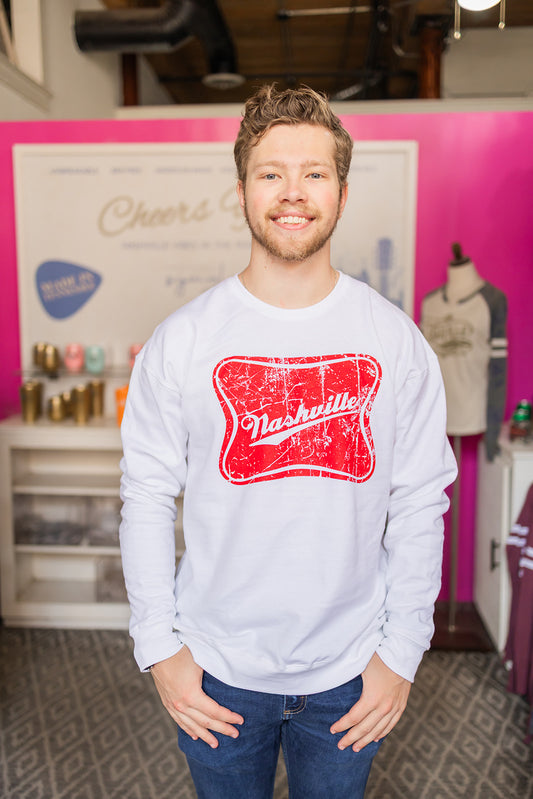 Nashville High Life Crew Fleece
