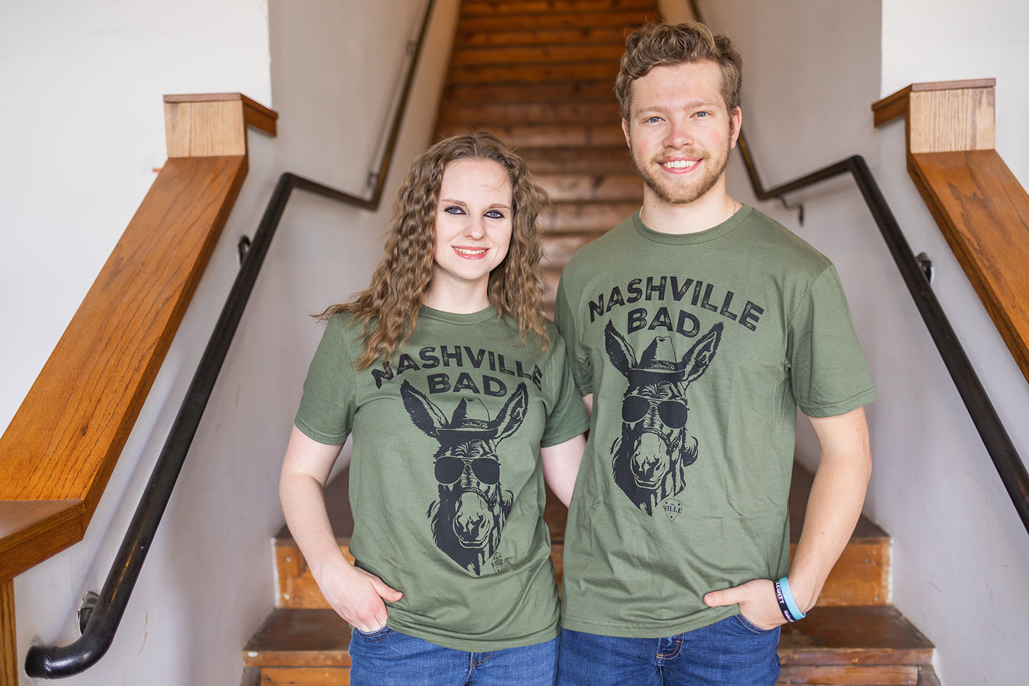 Nashville Bad Ass Military Green