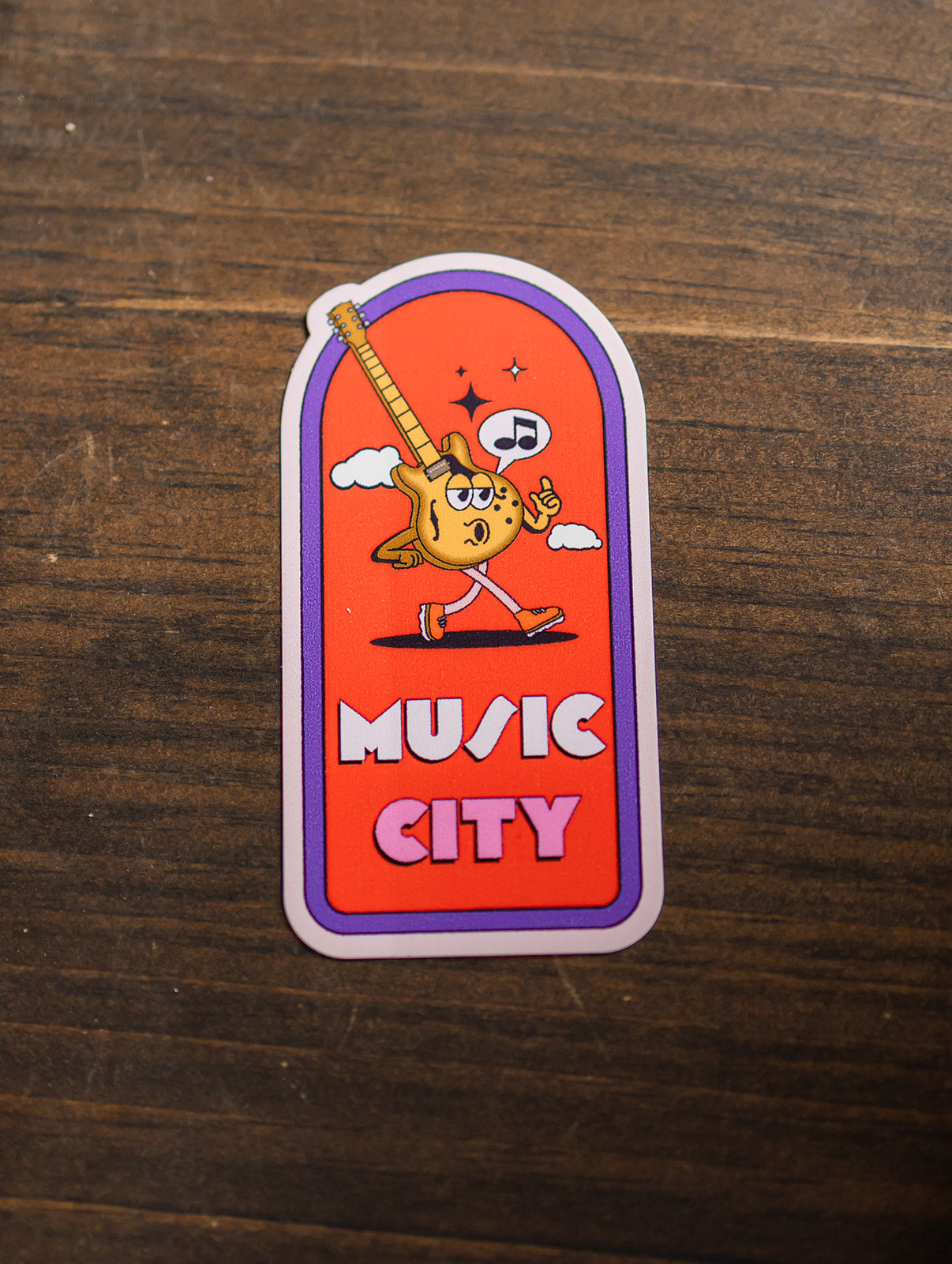 Music City Cartoon Decal