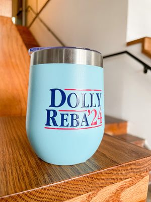 
                  
                    Load image into Gallery viewer, 10oz DOLLY REBA 24 Tumbler
                  
                