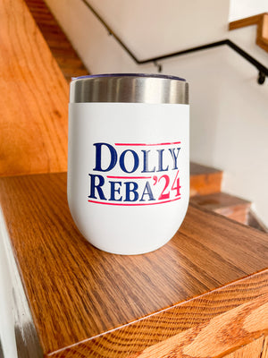 
                  
                    Load image into Gallery viewer, 10oz DOLLY REBA 24 Tumbler
                  
                