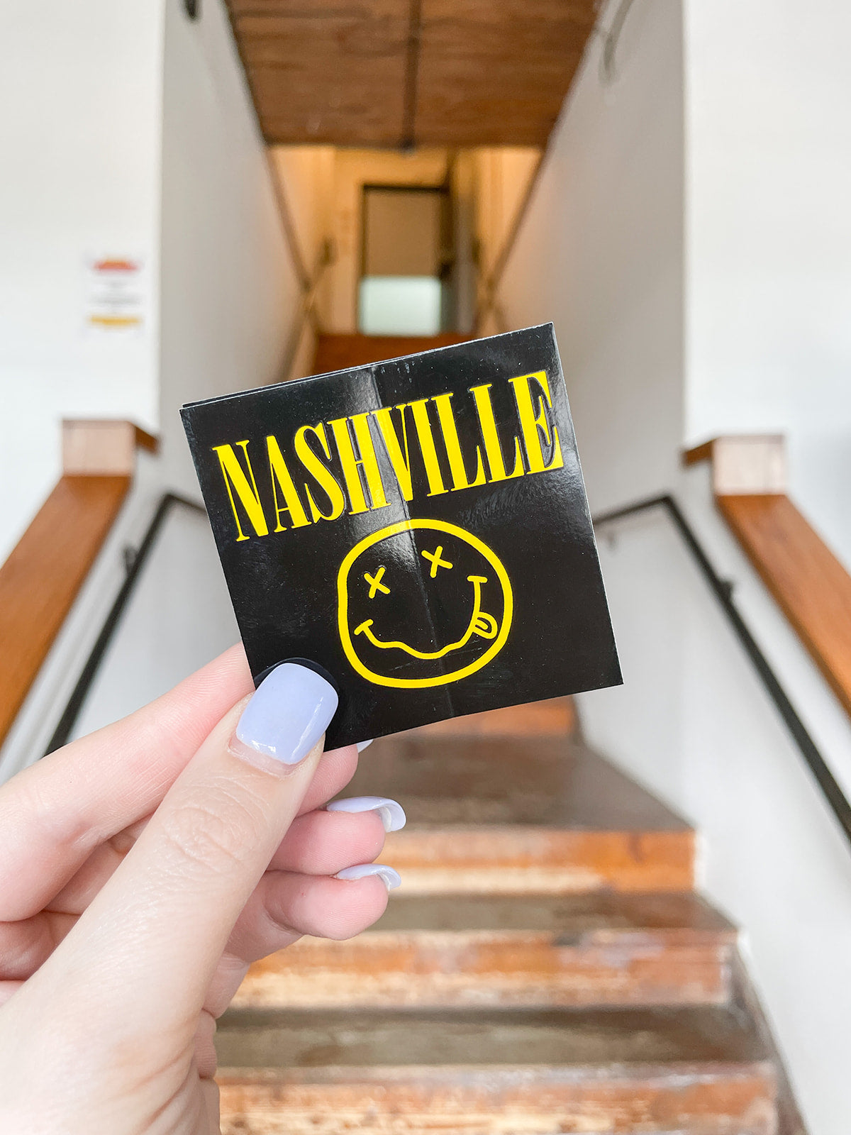 Smile Nashville Decal