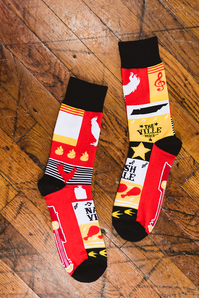 
                  
                    Load image into Gallery viewer, Adult Hot Chicken Socks
                  
                