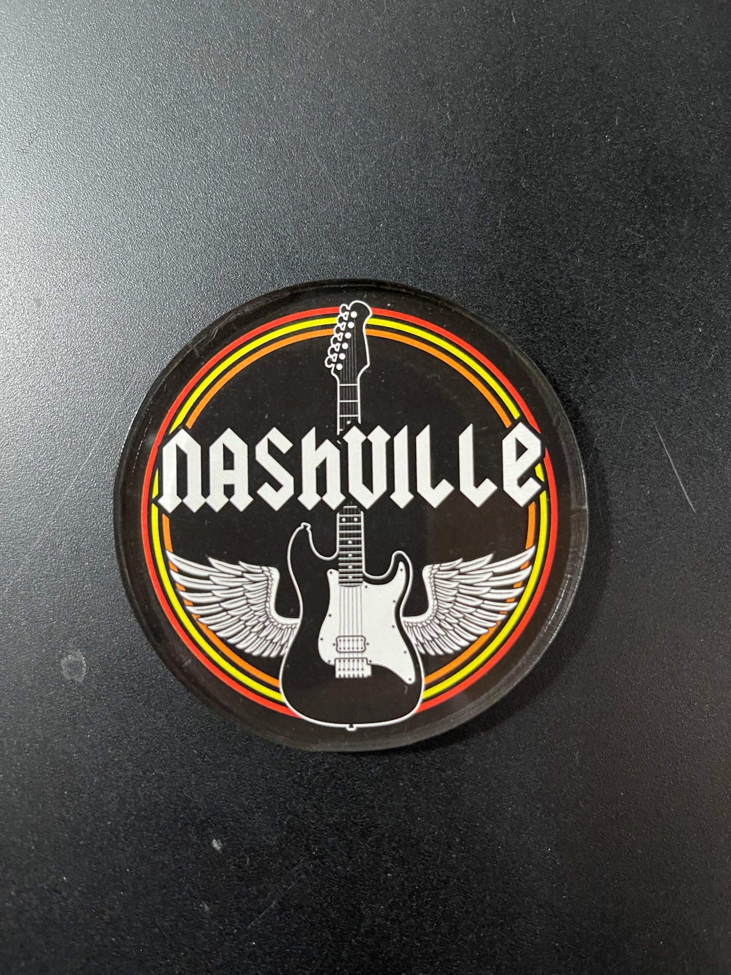 Acrylic Magnet Nashville Guitar Wings
