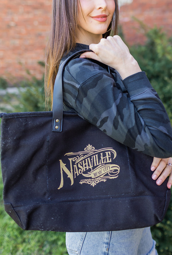 
                  
                    Load image into Gallery viewer, The Greenwich Nashville Tote Bag
                  
                