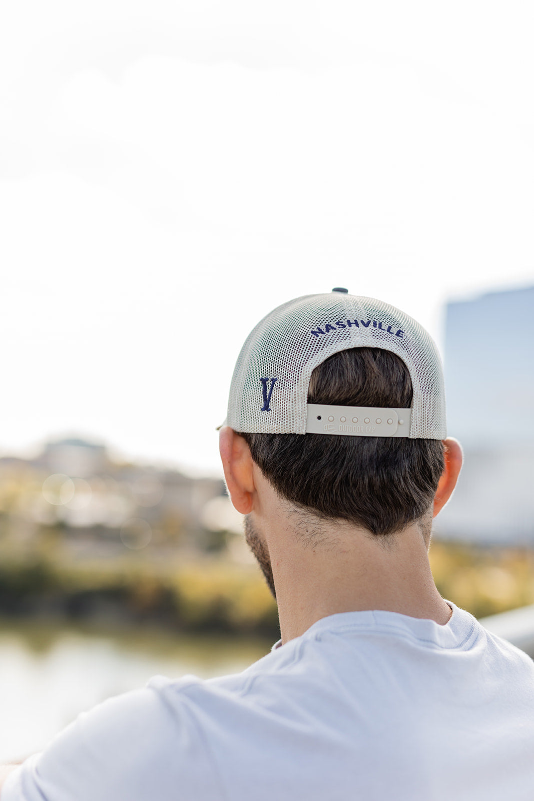 Nashville Shield Structured Mesh Snapback