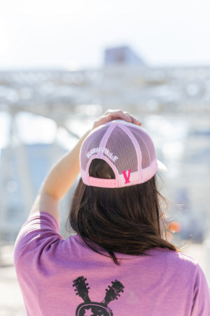
                  
                    Load image into Gallery viewer, Music City Pink Foam Trucker Hat
                  
                