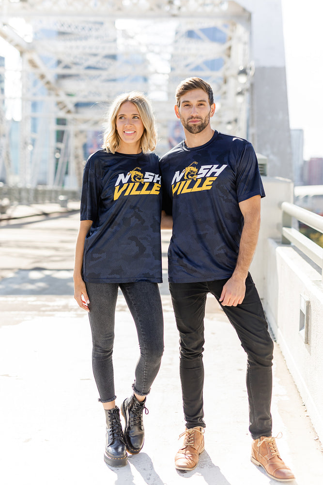 Nashville Stanley the Catfish Camo Performance Wicking Tee – The Ville Merch