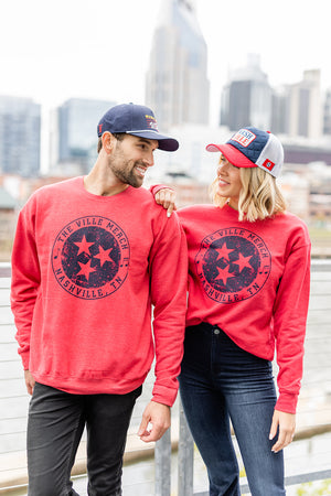 
                  
                    Load image into Gallery viewer, Tri Star TVM Crew Neck Sweatshirt
                  
                
