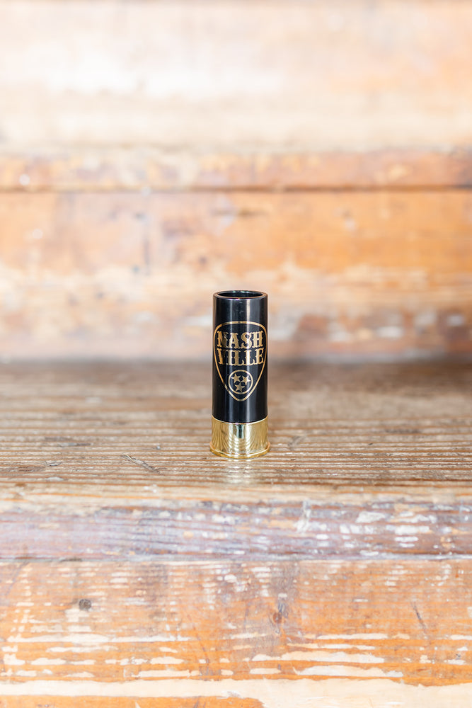 
                  
                    Load image into Gallery viewer, 12 Gauge Shotgun Shell Shot Glasses - Black
                  
                