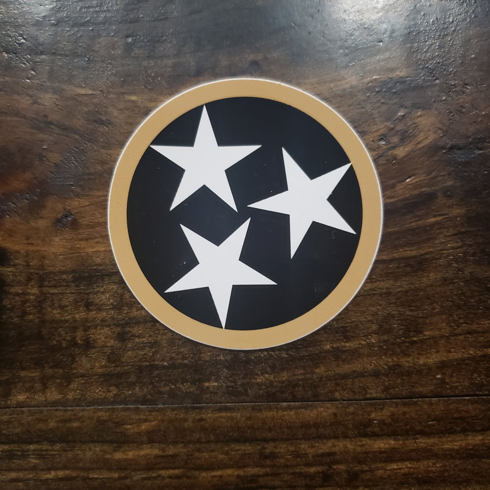 
                  
                    Load image into Gallery viewer, Tri Star Decal (Assorted colors)
                  
                