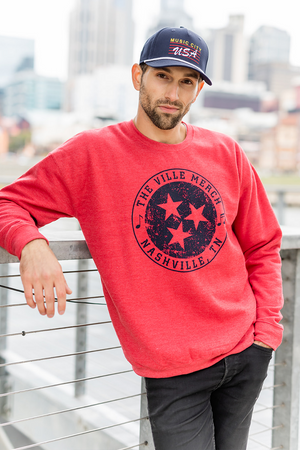 
                  
                    Load image into Gallery viewer, Tri Star TVM Crew Neck Sweatshirt
                  
                